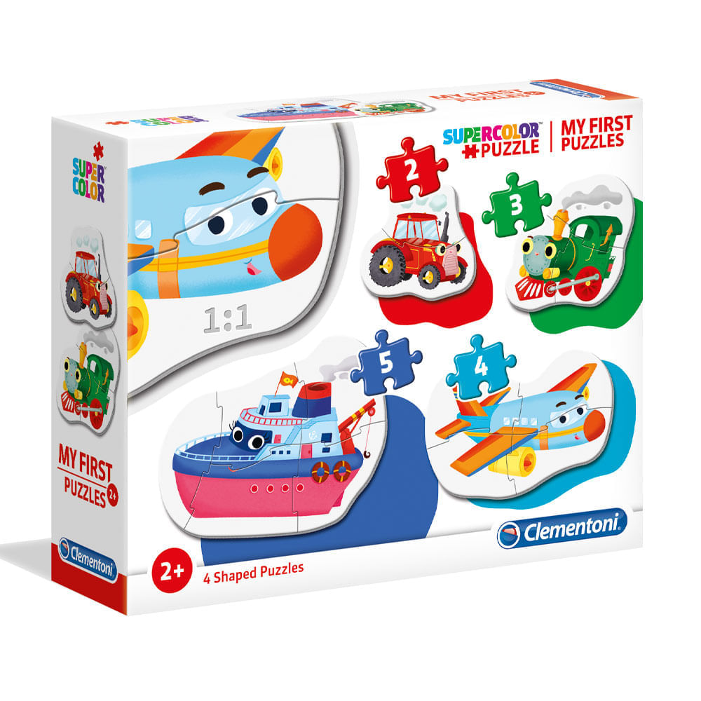 Rompecabeza Clementoni My First Puzzles 2-3-4-5 Means Transport