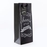 Bolsa Benji Botella Negro Cheers