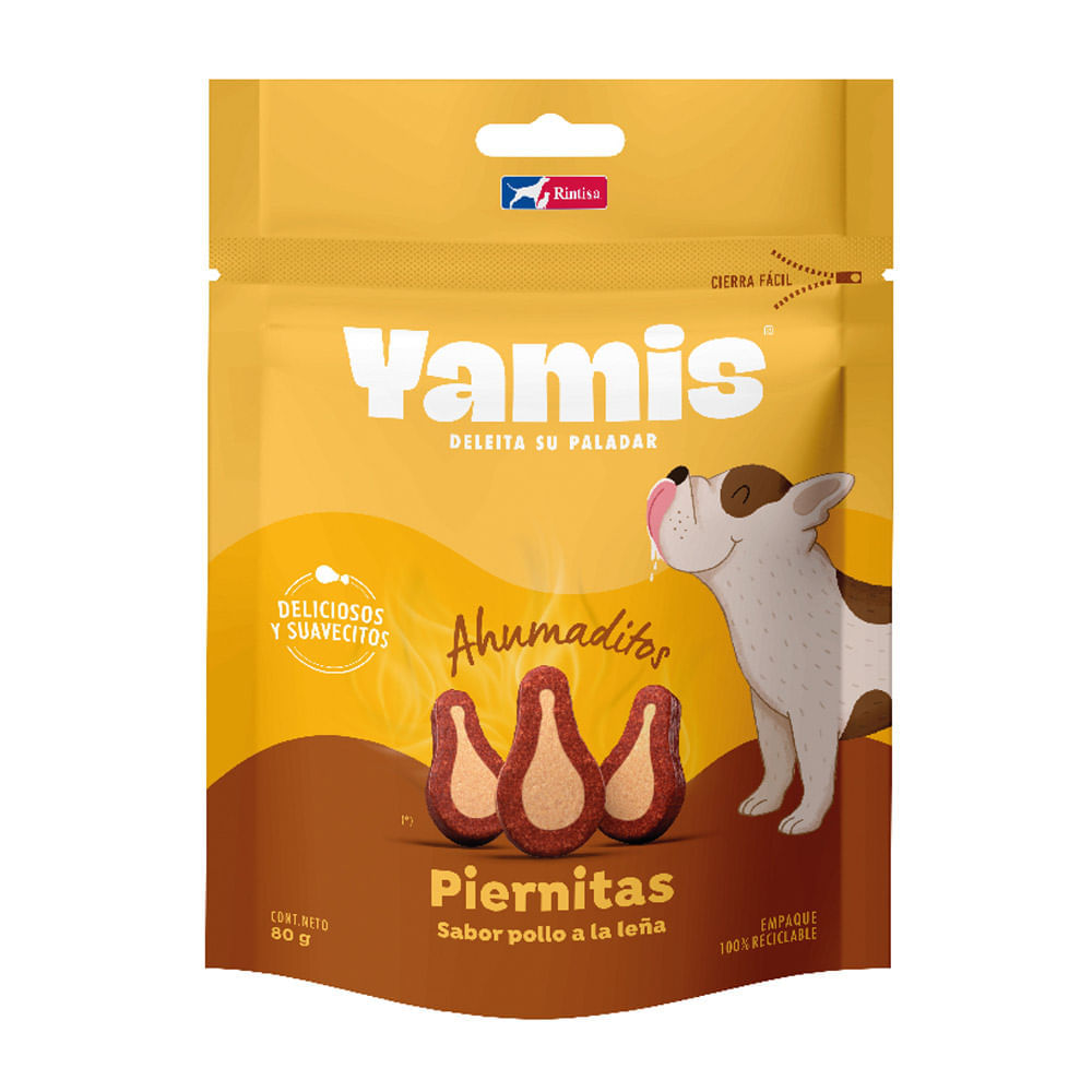 Galletas Piernitas Yamis Sabor Pollo A La Leña