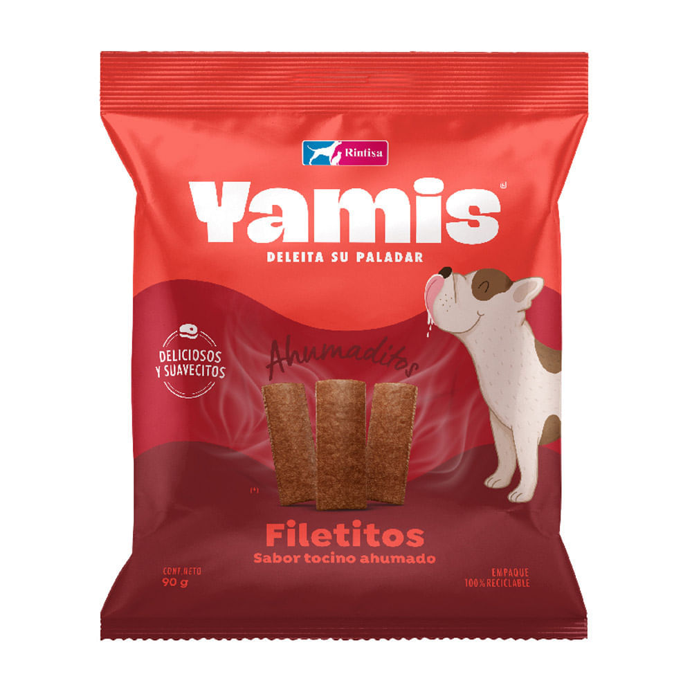 Galletas Filetitos Yamis Sabor Tocino Ahumado