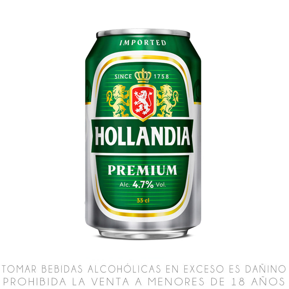 Cerveza Hollandia Lata 330ml