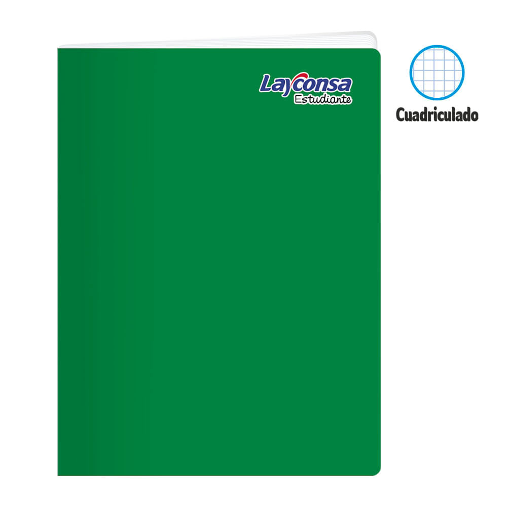 Cuaderno A4 Layconsa Cuadriculado Estudiante 80h