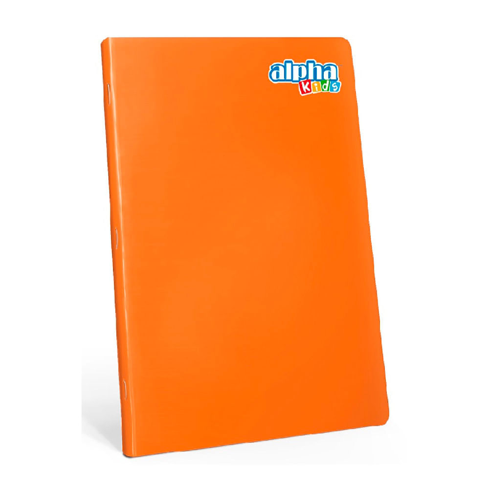 Cuaderno Alpha Kids 2X2 Marco Rojo 80h