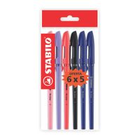 Boligrafo Stabilo 6 x 5