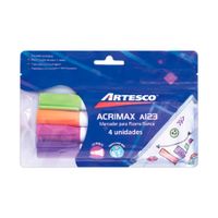 Plumones para Pizarra Artesco 4un
