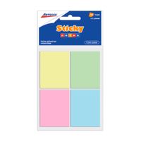 Blist Nota Adhesivas Pastel Artesco 100H 4un