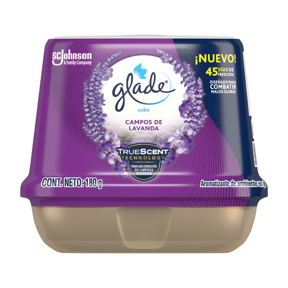 Aromatizador Glade Cubo Lavanda