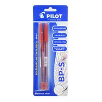 Bolígrafo Pilot BP-S Rojos 2un