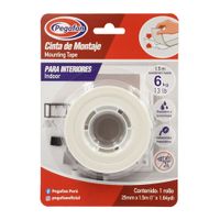 Cinta Montaje Pegafan Interior 25mm x 1.5m