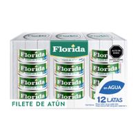 Pack 12 Unid Filete Atún En Agua
