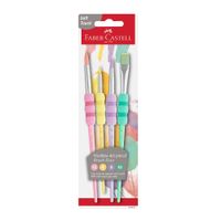 PINCEL SOFT TOUCH PASTEL BLÍSTER X4