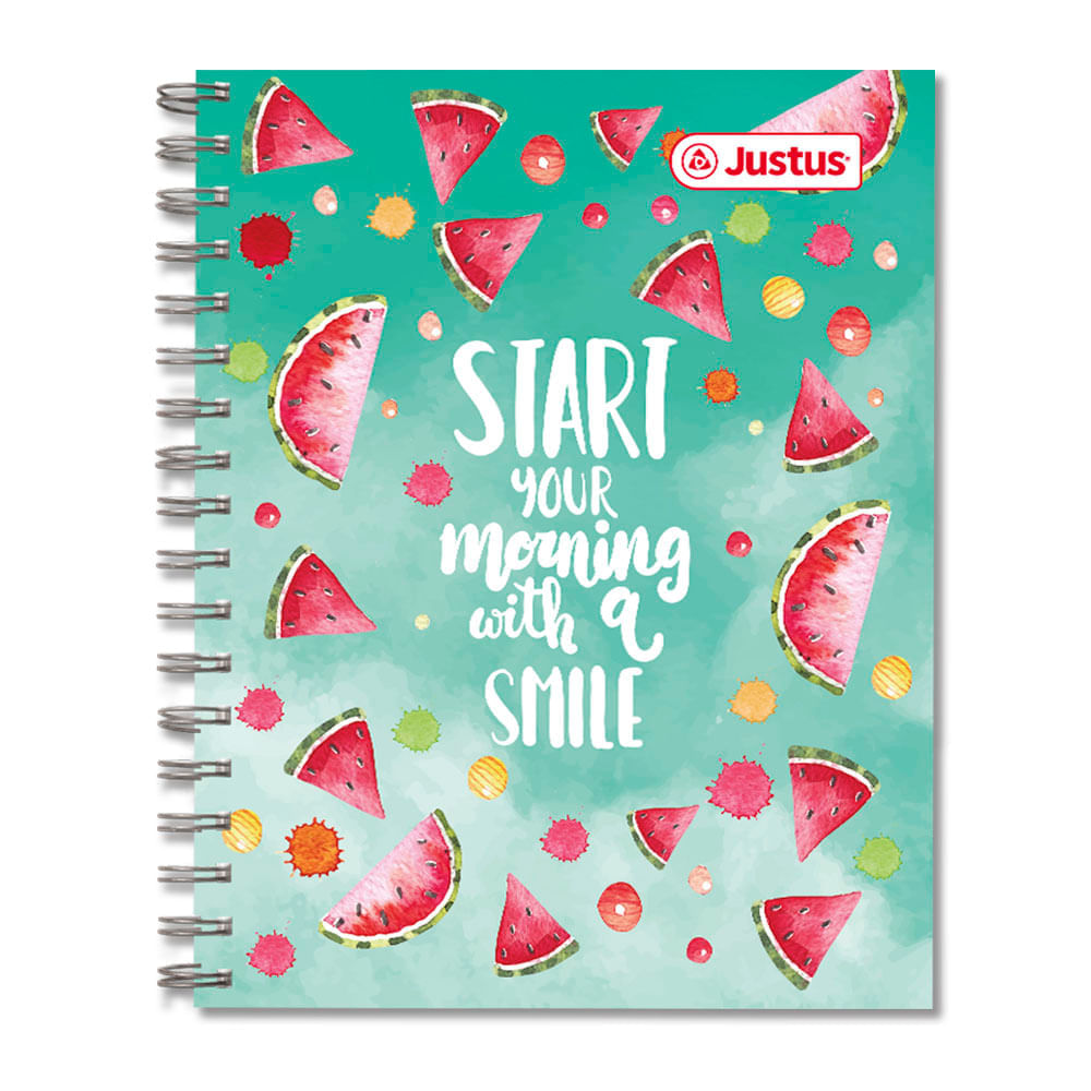 Cuaderno Anillado Warermelon Justus 160H
