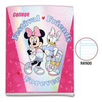 Cuaderno de Luxe Rayado Disney College 80H