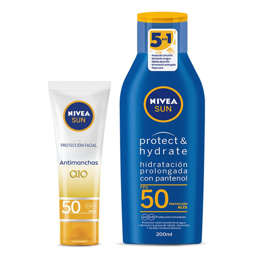 PACK NIVEA P&M LOCIÓN+FACIAL ANTIEDADQ10