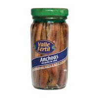 Filete Anchoas Valle Fértil en Aceite de Oliva VF 100 g