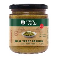 Salsa Verde Peruana Casa Verde 330g