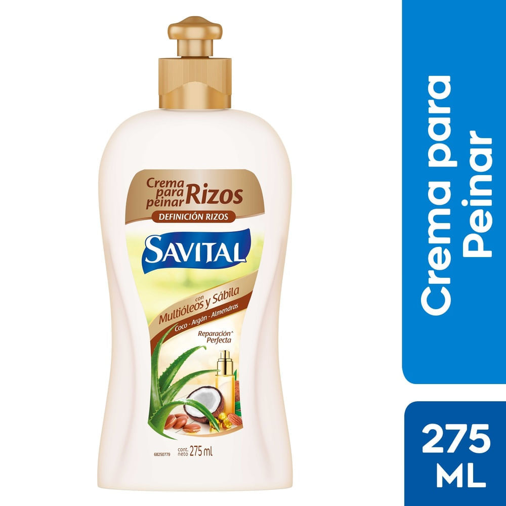 Crema para Peinar Reparación Perfecta Savital Frasco 275 ml