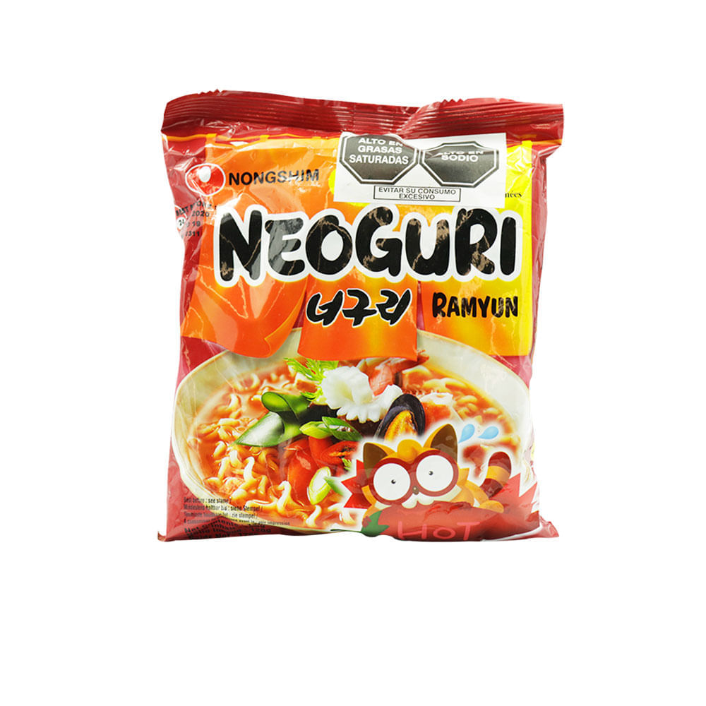 Sopa Instantánea Neogury Mariscos Picantes 120g