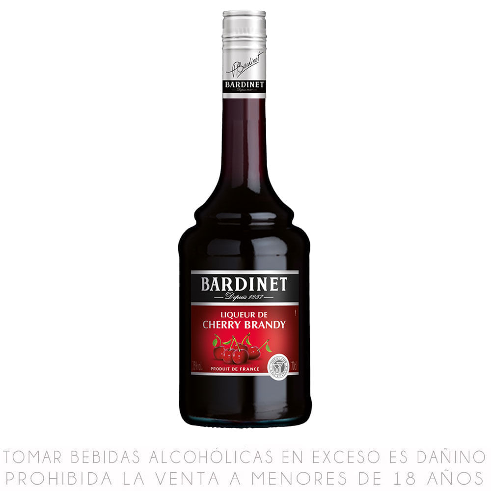 Brandy Cherry Bardinet Botella 700 ml