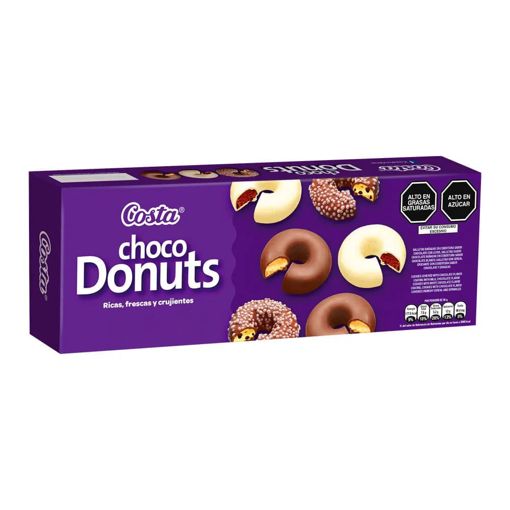 Galletas Chocodonuts Costa 204g