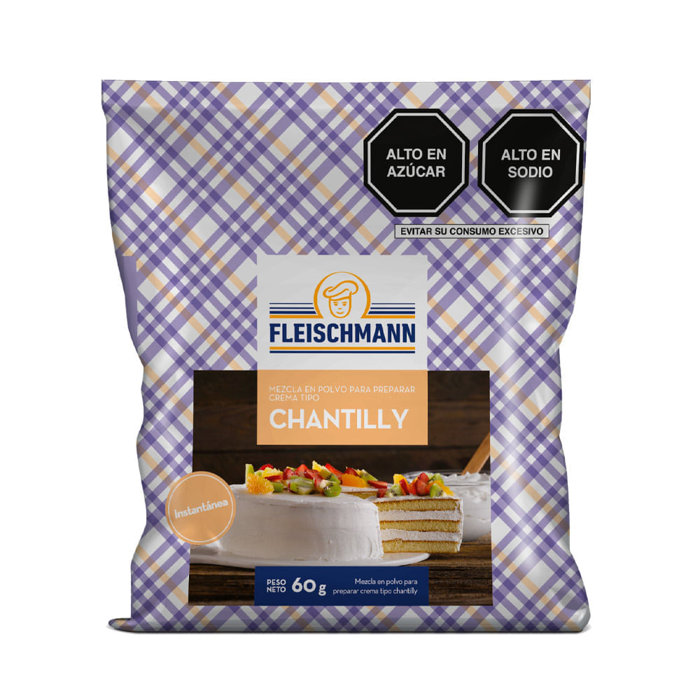 Crema Chantilly Fleischmann 60g
