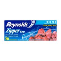 Bolsas Resellables Reynolds para Congelar 20un