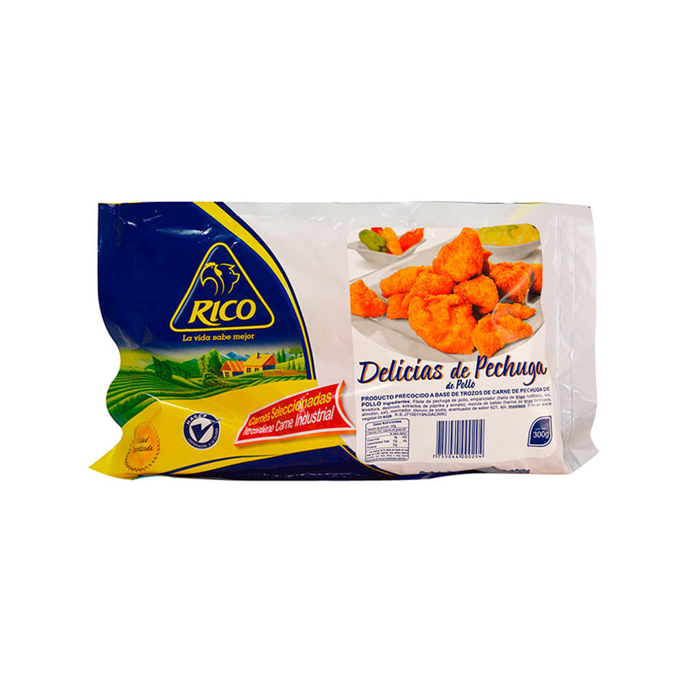 Delicias de Pechuga de Pollo Rico 300g
