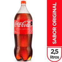 Gaseosa Coca Cola Botella 2.5L