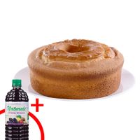 Keke de Vainilla + Chicha Morada Naturale Botella 1L
