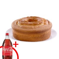 Cake de Vainilla + Gaseosa Botella 1.5L
