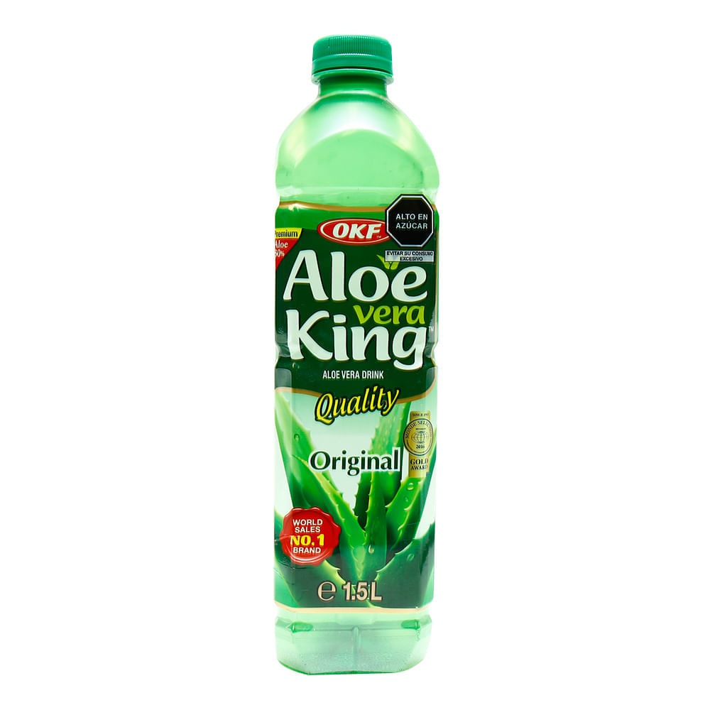 Bebida Aloe Vera Original King Botella 1.5 L