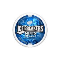 Mentas Sin Azúcar Ice Breakers Coolmint Frasco 42 gr