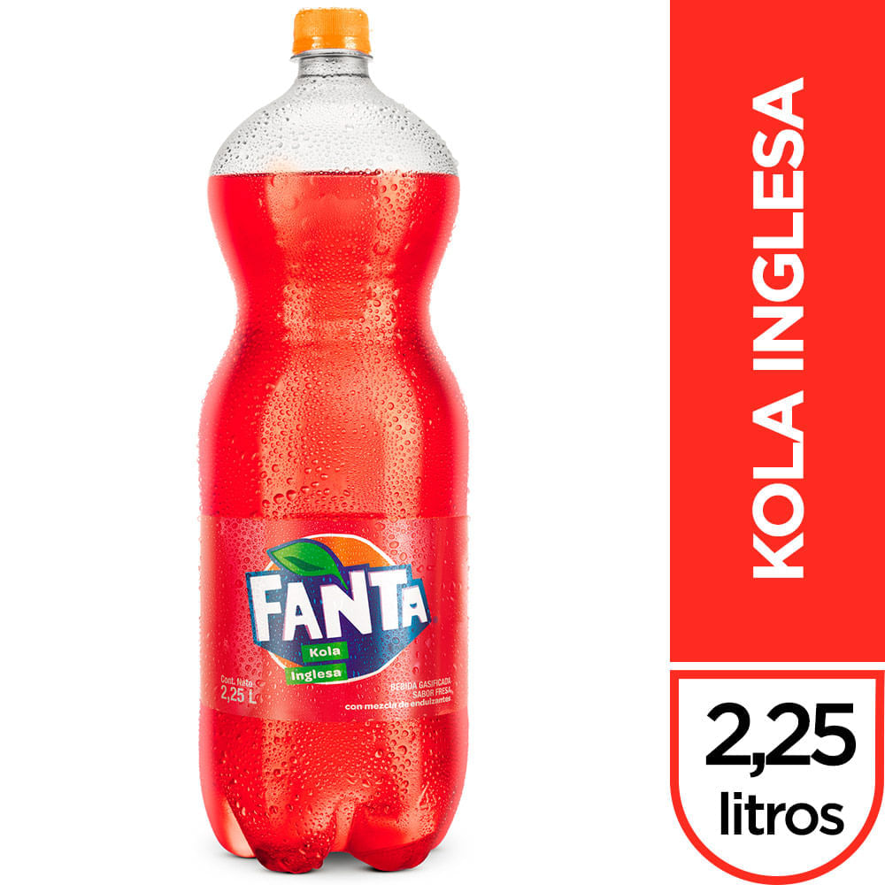 Gaseosa Fanta Kola Inglesa Botella 2.25L