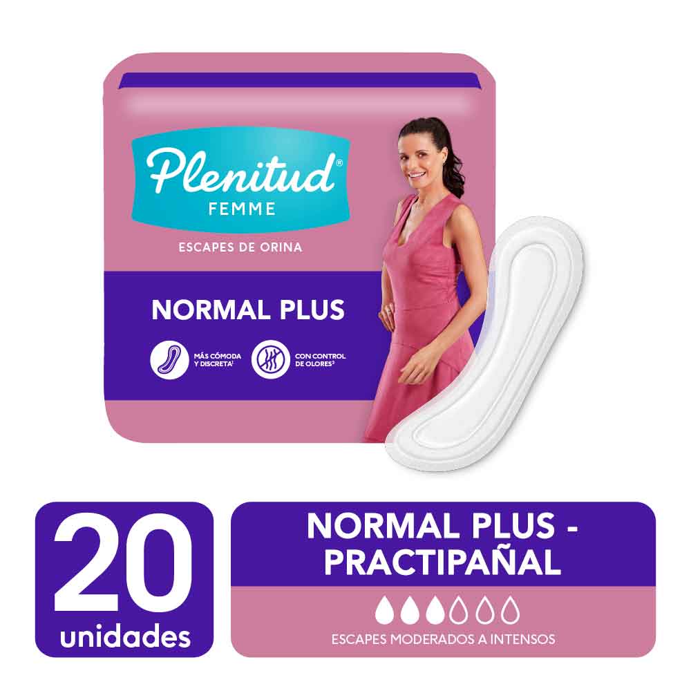 Toallas Absorbente Plenitud Femme 20un