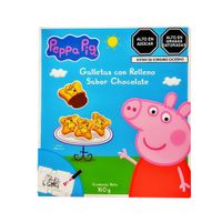 Galleta Rellena De Chocolate Peppa Pig Contenido 160 g