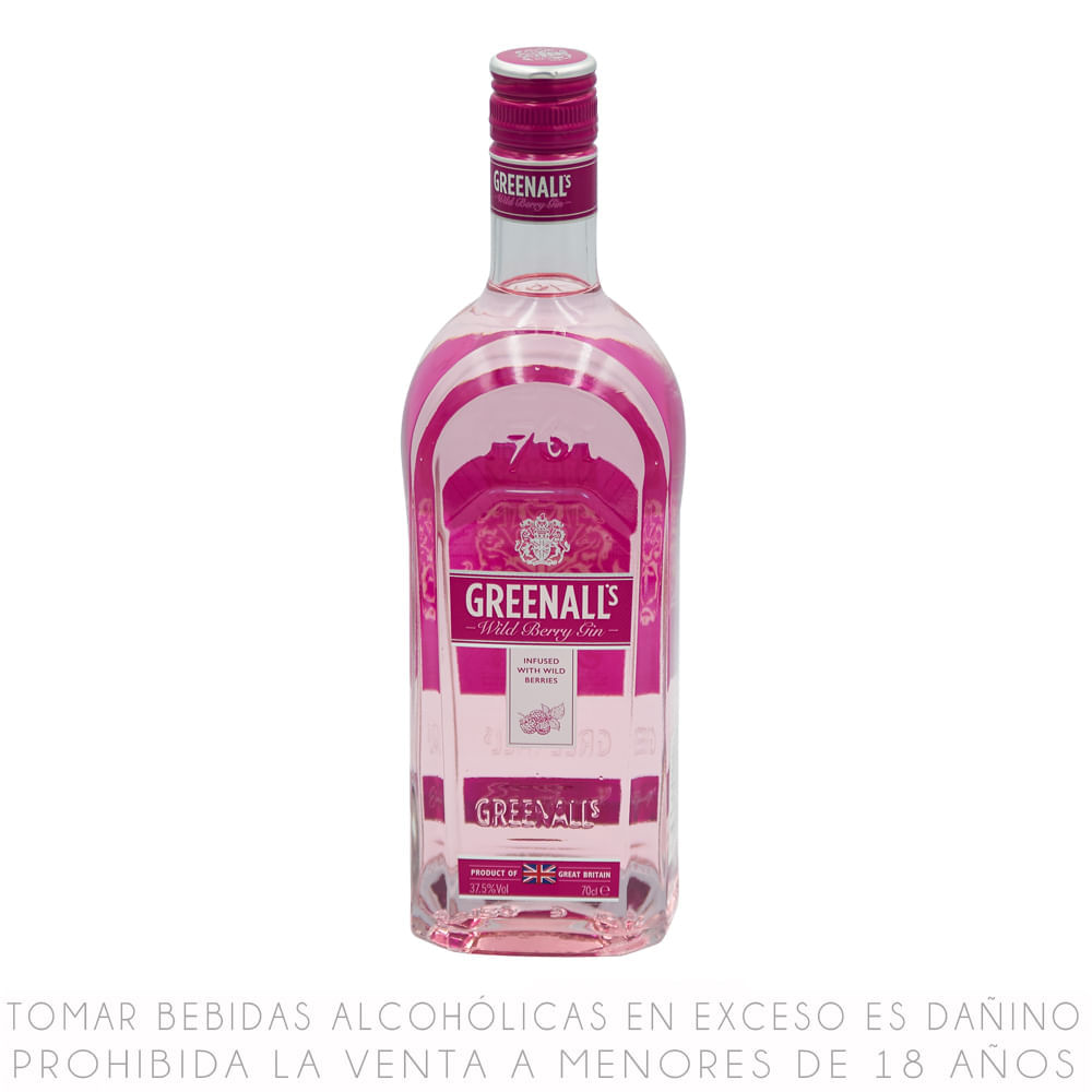 Gin Wild Berry Greenalls Botella 700 ml
