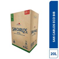 Agua San Carlos Caja 20 Litros