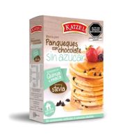 Mezcla para Panqueques con Chocolate Katzel Sin Azúcar 184g