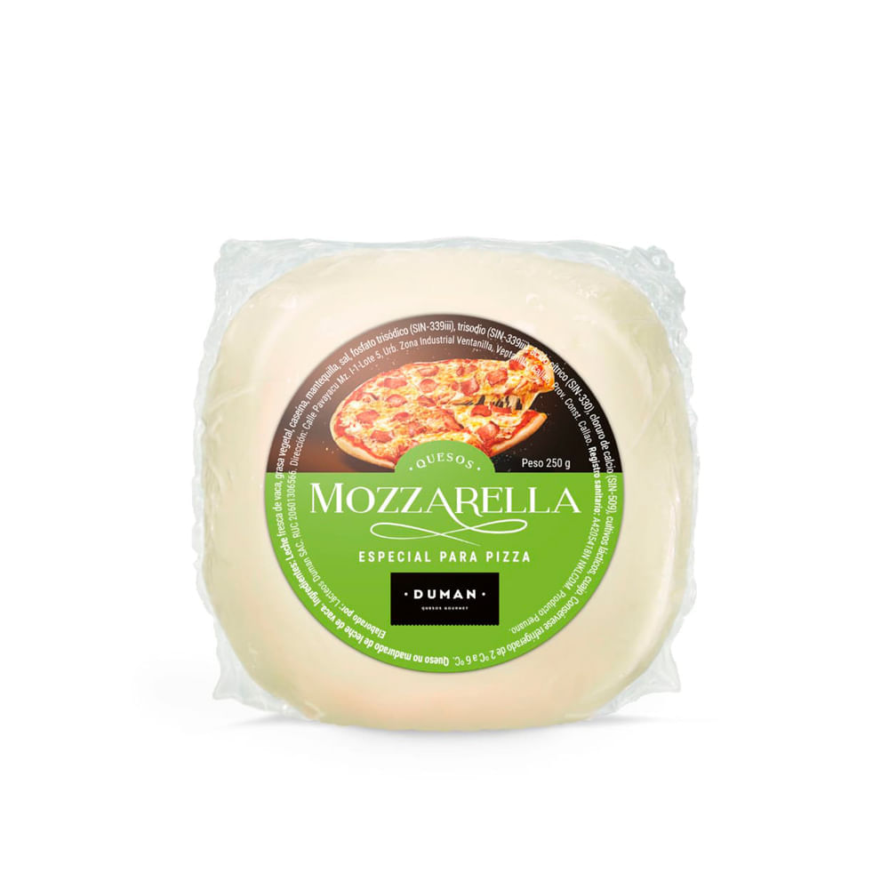 Queso Mozzarella Duman 250g