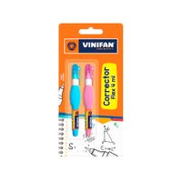 Corrector Líquido Flex 4 ml Vinifan 2 Unid