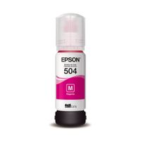 Epson Botella de Tinta T504 Magenta
