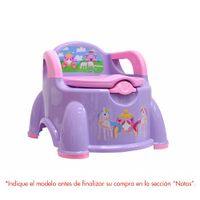 Basa Bacín de Entrenamiento Zilly Potty Rosado Surtido