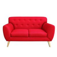 Casabella Sofá 2 Cuerpos París Rojo