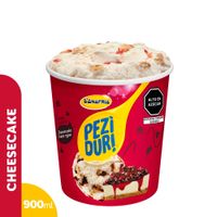 Helado de Crema Peziduri Cheesecake Frutos Rojos 900ml
