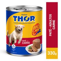 Thor Paté para Perros Adultos Sabor Carne Lata 330 gr
