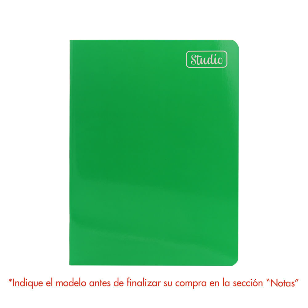 Cuaderno Grapado A-4 Rayado Marco Rojo