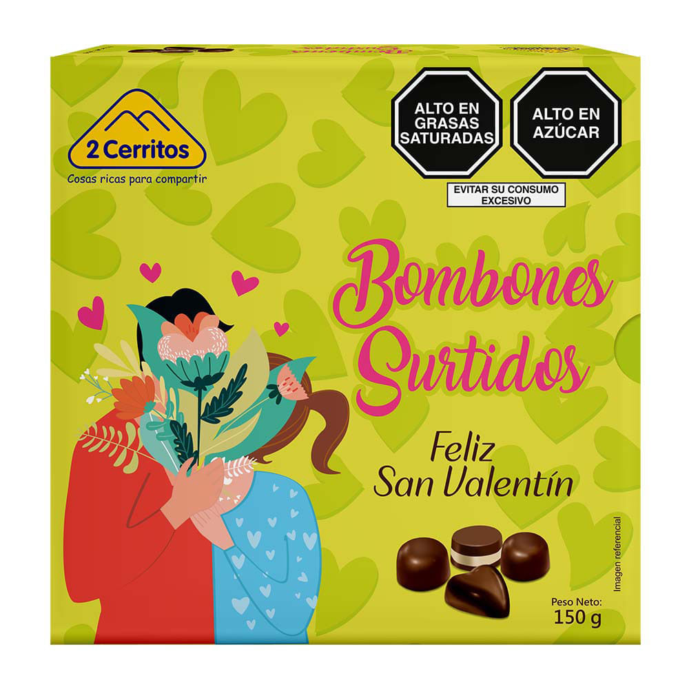 Bombones Rellenos Surtidos 2 Cerritos 150g Surtido
