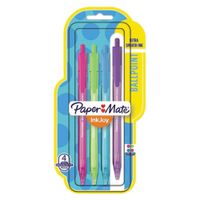 Lapicero Inkjoy Paper Mate Ballpoint Pack 4 unid