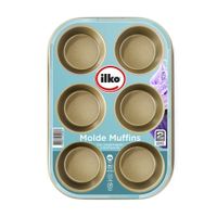 Ilko Molde de Muffins Design Gold