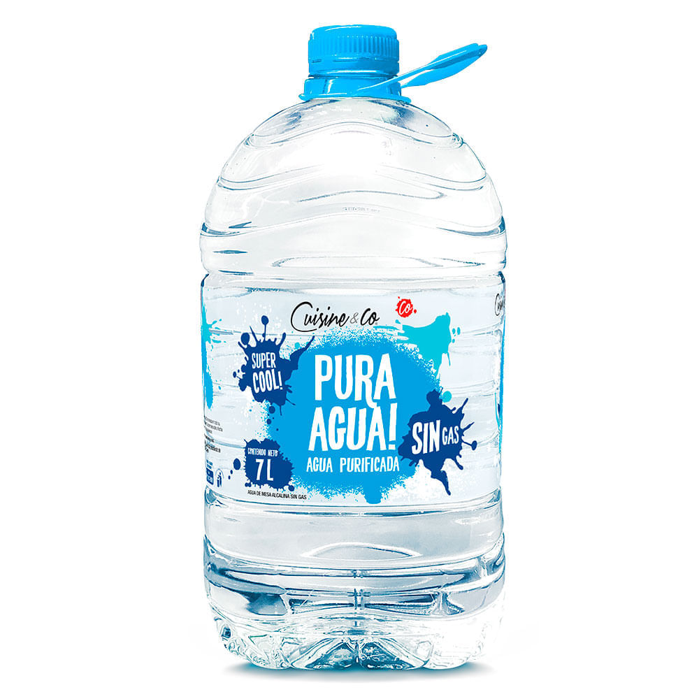 Agua Sin Gas Cuisine&Co Bidon 7 Litros